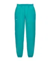 Pangaia Elasticated-cuff Track Pants In Green