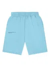 Pangaia Kids 365 Midweight Long Shorts In Blue