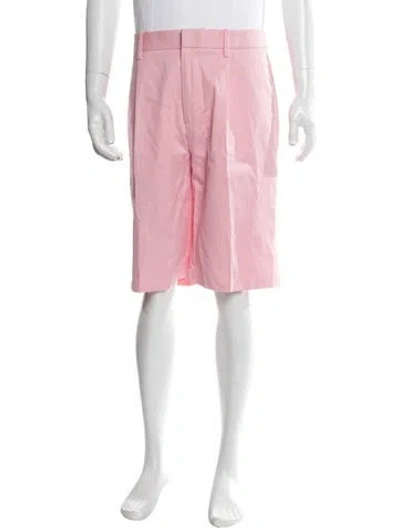 Pre-owned Pangaia Flat Front Shorts In Pink