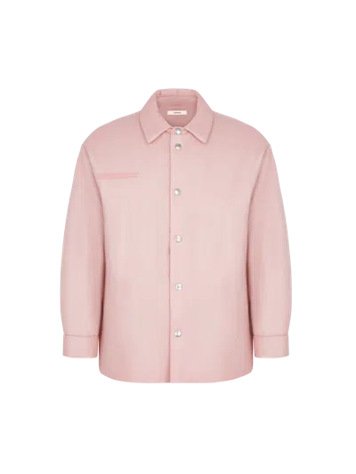 Pangaia Flower-warmth Padded Overshirt — Magnolia Pink M