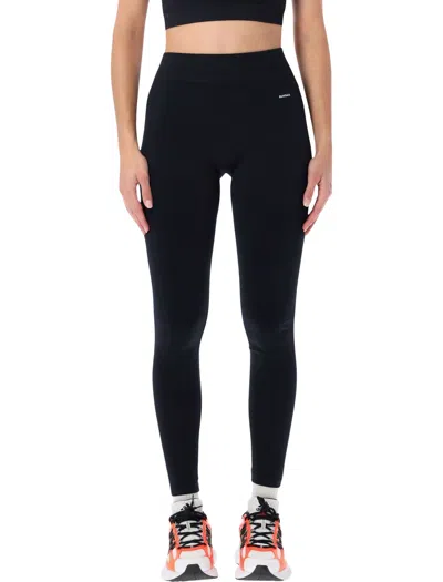 Pangaia High-waist Seamless Leggings In Black