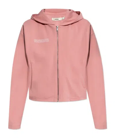 Pangaia Hooded Sweatshirt In Pink