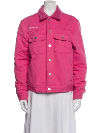 Pre-owned Pangaia Jacket In Pink