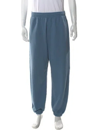 Pre-owned Pangaia Joggers In Blue