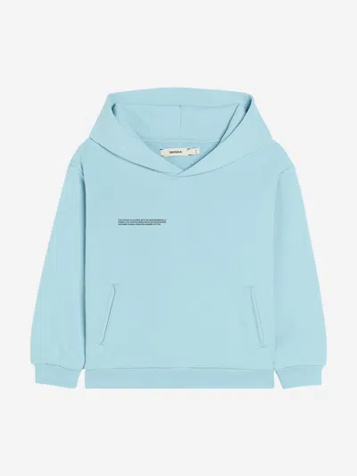 Pangaia Kids 365 Midweight Hoodie In Blue