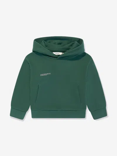 Pangaia Kids 365 Midweight Hoodie In Green