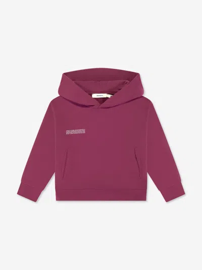 Pangaia Kids 365 Midweight Hoodie In Brown