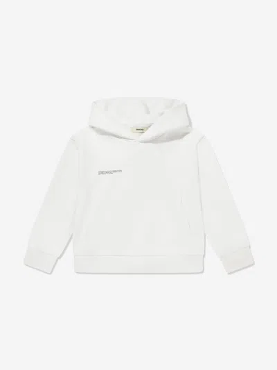 Pangaia Kids 365 Midweight Hoodie In White