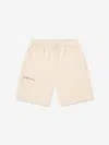 Pangaia Kids 365 Midweight Long Shorts In Beige