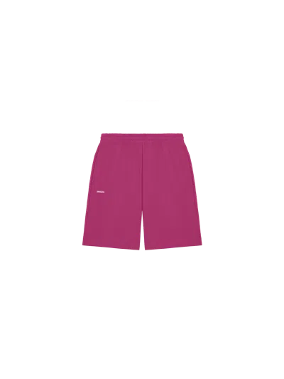 Pangaia Kids' 365 Midweight Long Shorts — Berry Purple 5-6yr