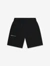 Pangaia Kids 365 Midweight Long Shorts In Black