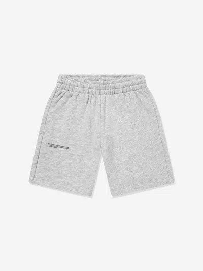 Pangaia Kids 365 Midweight Long Shorts In Grey
