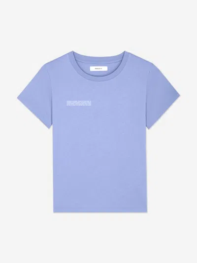 Pangaia Kids 365 Midweight T-shirt In Blue