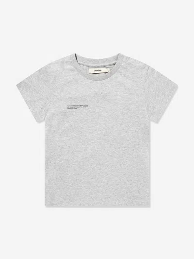 Pangaia Kids 365 Midweight T-shirt In Grey