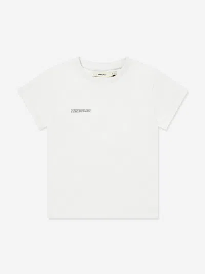Pangaia Kids 365 Midweight T-shirt In White