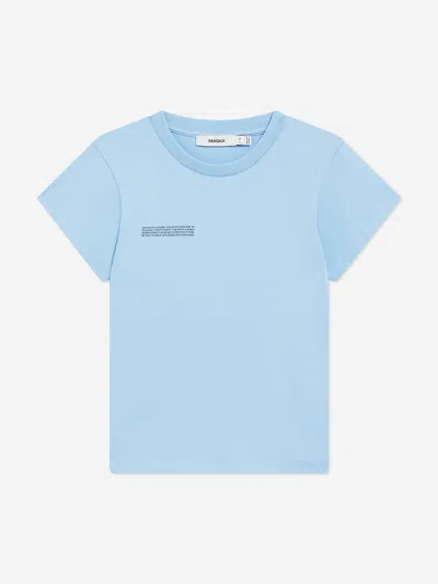 Pangaia Kids 365 Midweight T-shirt In Blue