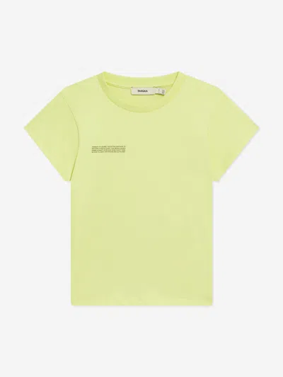 Pangaia Kids 365 Midweight T-shirt In Brown