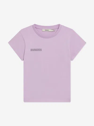 Pangaia Kids 365 Midweight T-shirt In Purple