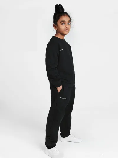 Pangaia Kids' Midweight Sweatshirt—black