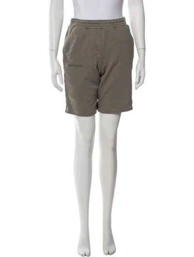 Pre-owned Pangaia Knee-length Shorts In Gray