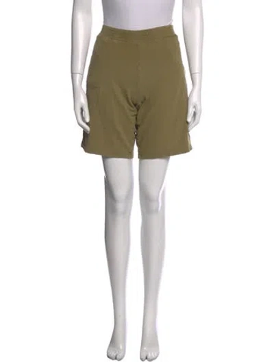 Pre-owned Pangaia Knee-length Shorts In Green