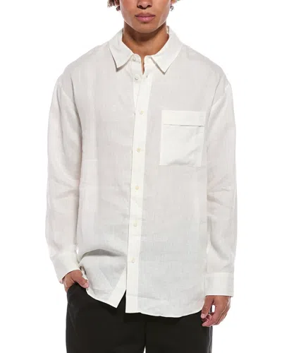 Pangaia Linen Shirt In White