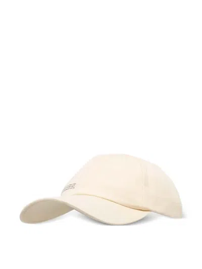 Pangaia Logo Cap In Neutral