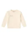 Pangaia Logo-crew Neck Sweatshirt In Neutral