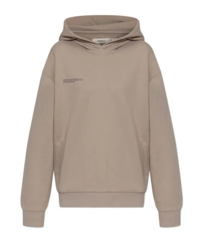 PANGAIA LOGO-PRINT ORGANIC-COTTON HOODIE