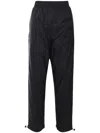 Pangaia Logo-print Track Pants In Black