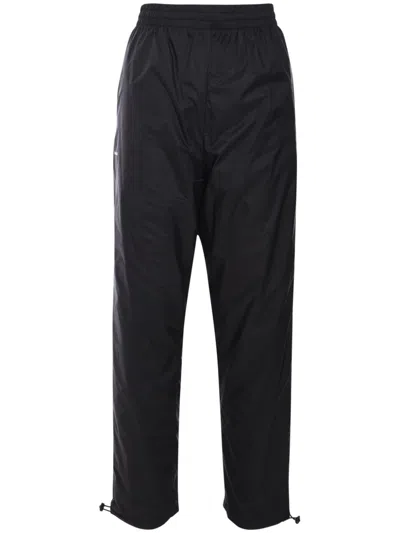 Pangaia Logo-print Track Pants In Black