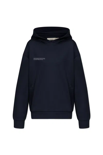 Pangaia 365 Midweight Organic-cotton Hoodie In Navy
