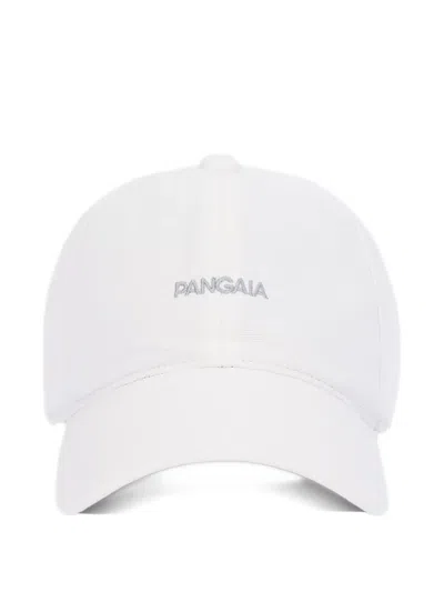 Pangaia Logo-embroidered Cotton Cap In White