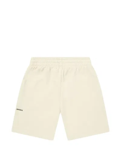 Pangaia Kids' Logo-print Shorts In Neutral