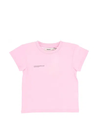 Pangaia Kids' Logo-print T-shirt In Pink