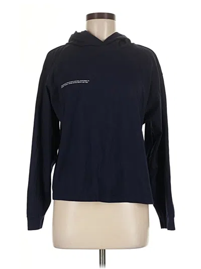 Pre-owned Pangaia Long Sleeve Turtleneck In Blue