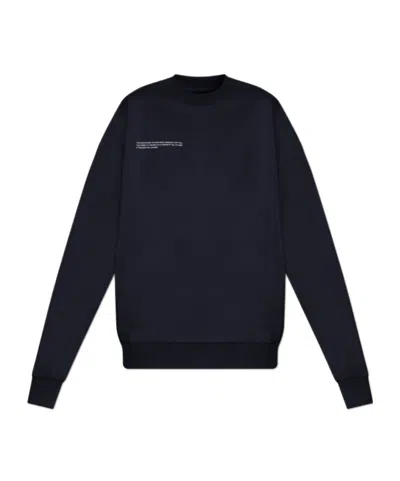 Pangaia Cotton Sweatshirt In Navy