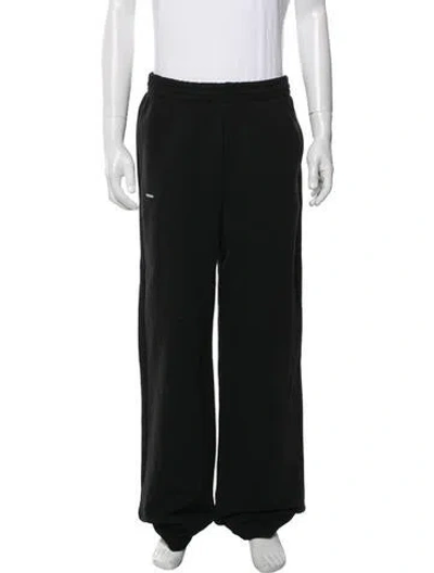 Pre-owned Pangaia Lounge Bottoms In Black
