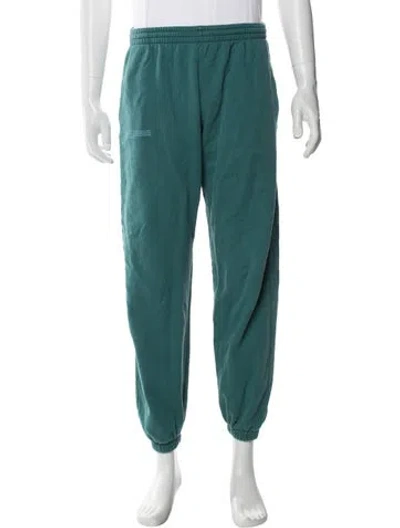 Pre-owned Pangaia Lounge Bottoms In Green