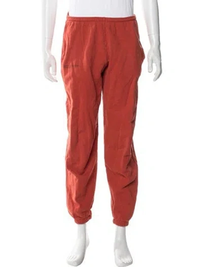 Pre-owned Pangaia Lounge Bottoms In Orange