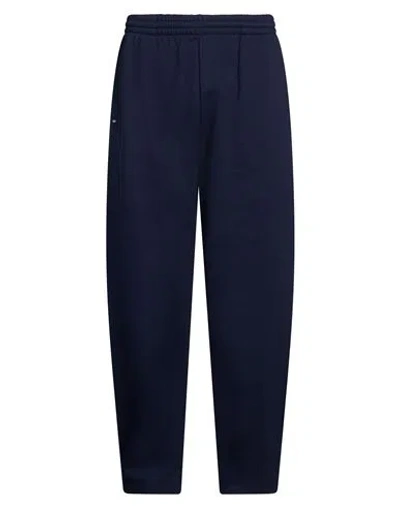 Pangaia Man Pants Navy Size Xxl Cotton In Black