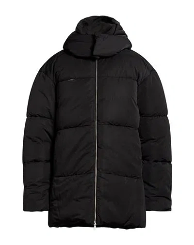 Pangaia Man Puffer Black Size Xl Polyamide