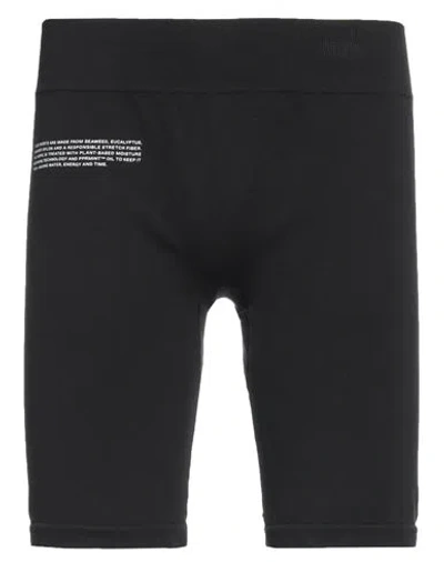 Pangaia Man Shorts & Bermuda Shorts Black Size Xl Bio Polyamide, Lyocell, Roica