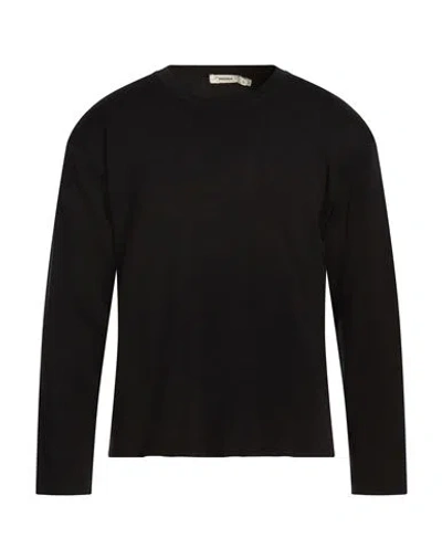 Pangaia Man Sweater Black Size Xs Merino Wool