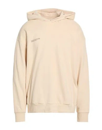 Pangaia Man Sweatshirt Beige Size Xl Organic Cotton In Gold