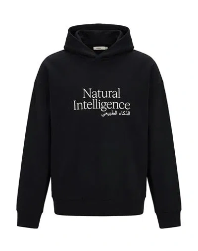 Pangaia Man Sweatshirt Black Size Xl Organic Cotton