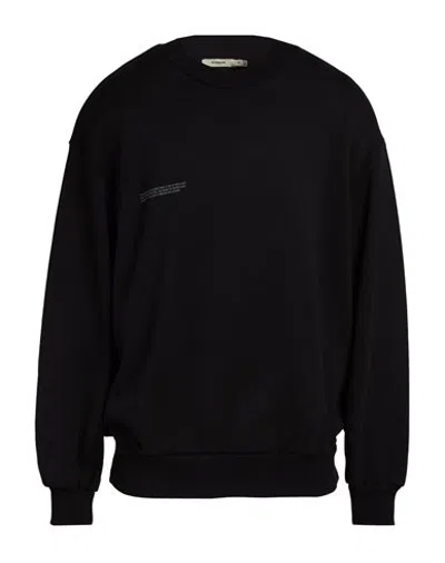 Pangaia Man Sweatshirt Black Size Xl Organic Cotton, Recycled Cotton