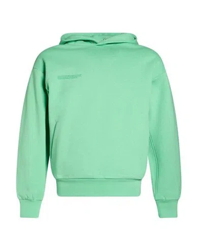 Pangaia Man Sweatshirt Light Green Size Xxs Organic Cotton, Recycled Cotton