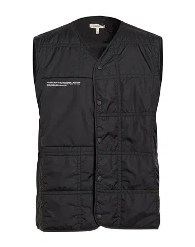 Pangaia Man Vest Black Size Xl Recycled Polyamide