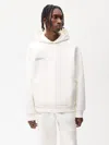 Pangaia Mens 365 Heavyweight Soft Organic Cotton Hoodie In Off-white